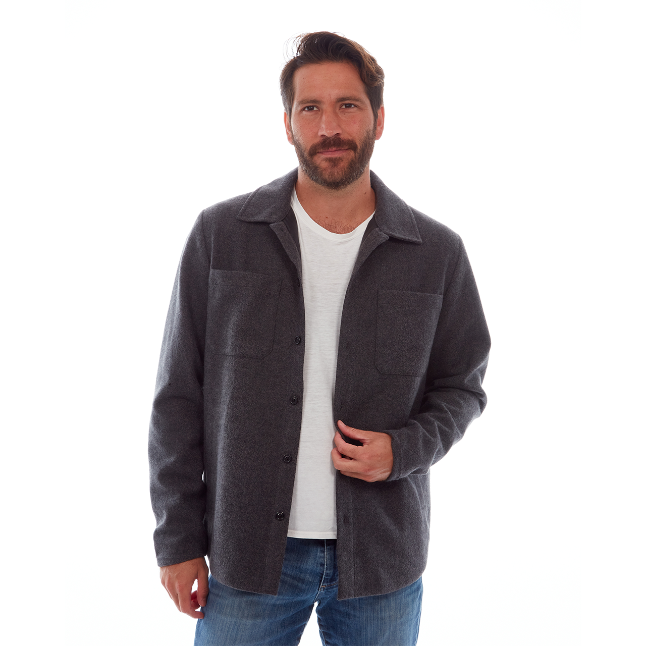 Roland Faux Wool Shacket