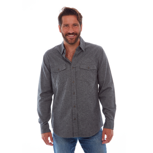 Mason Herringbone Flannel Shirt