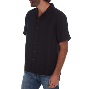 Luis Vertical Stripe Jacquard Shirt