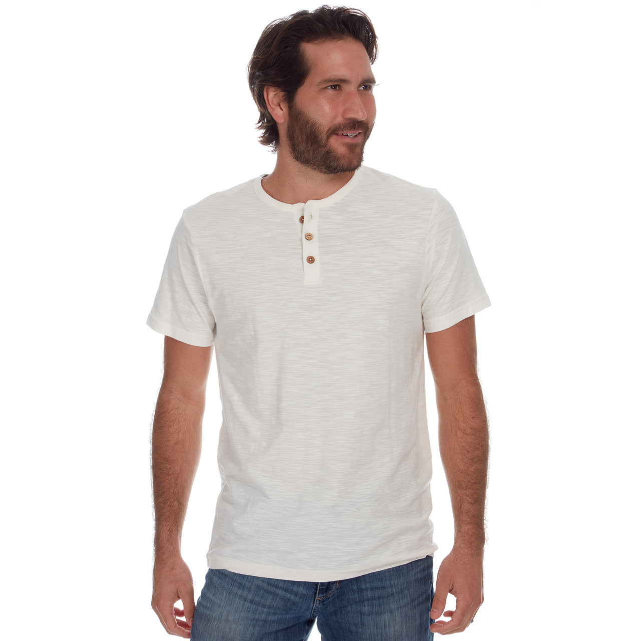 Noel Solid Slub Henley