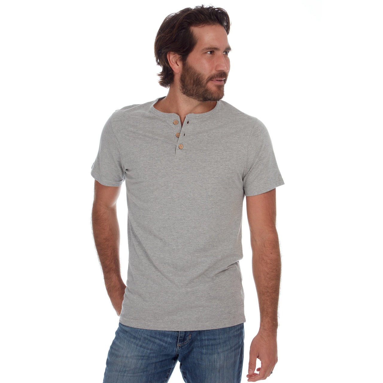 Noel Solid Slub Henley